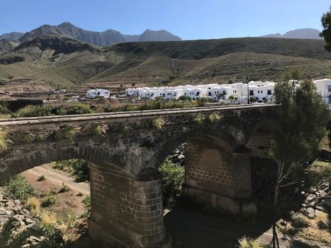 Old bridge in Agaete Gran Canaria Canary Islands Spain

