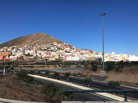 Houses in Galdar Gran Canaria Canary Islands Spain