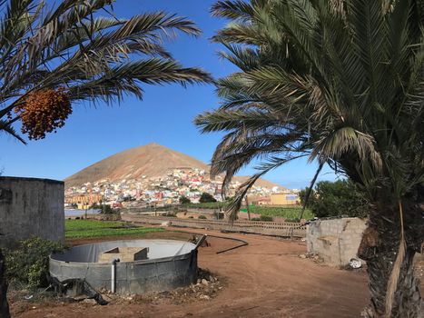 Houses in Galdar Gran Canaria Canary Islands Spain