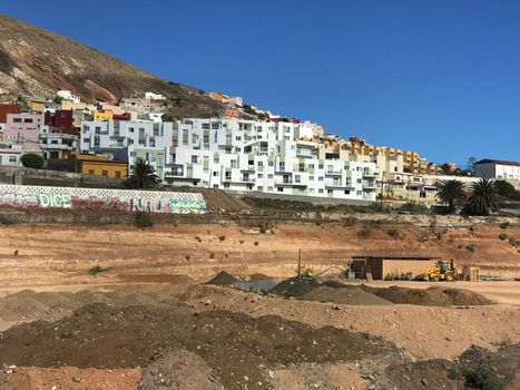 Houses in Galdar Gran Canaria Canary Islands Spain
