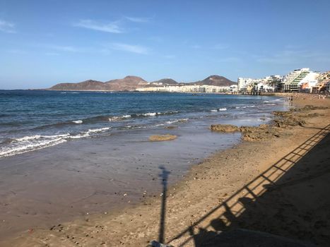 Playa de Las Canteras in Las Palmas Gran Canaria