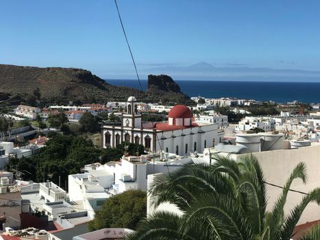 Casa Parroquial church in Gaete Gran Canaria Canary Islands Spain