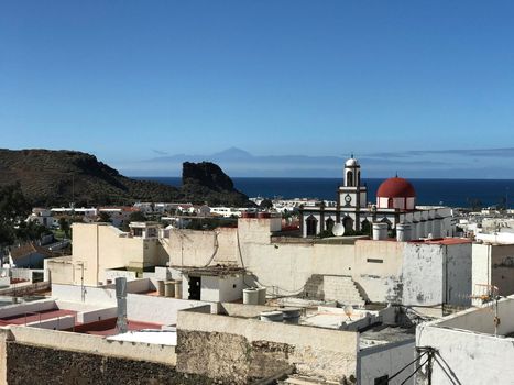 Casa Parroquial church in Agaete Gran Canaria Canary Islands Spain