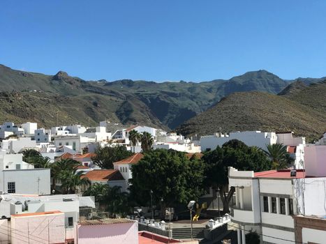 Houses in Agaete Gran Canaria Canary Islands Spain
