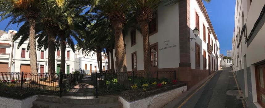 Panorama from Plaza de Francisco de Armas in Agaete