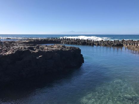 Natural Pool in Agaete Gran Canaria Canary Islands Spain