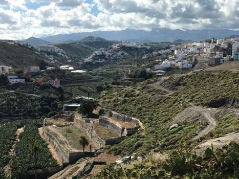 Looking over Las Palmas Gran Canaria