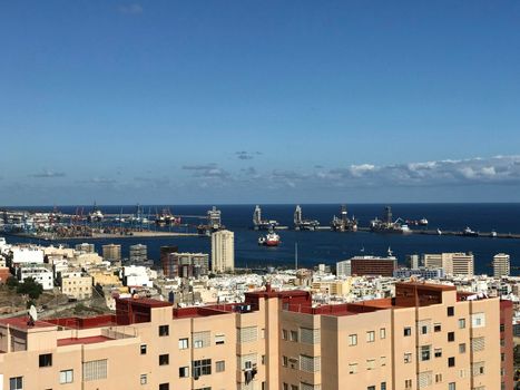 Harbour in Las Palmas Gran Canaria