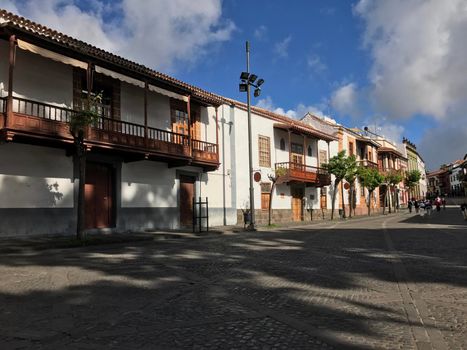 Architecture old town of Teror Gran Canaria