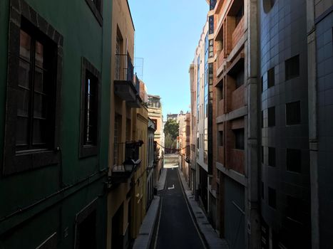 Street in the old town of Las Palmas Gran Canaria