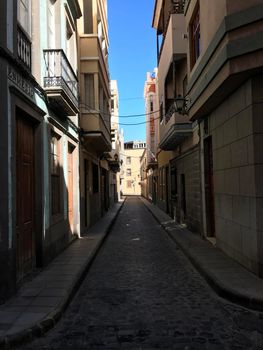 Street in the old town of Las Palmas Gran Canaria