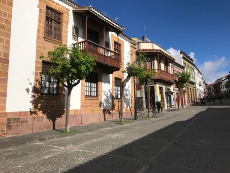 Street in the old town of Teror Gran Canaria