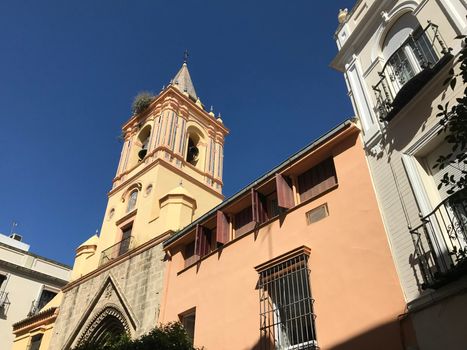 The Iglesia de San Isidoro church in Seville Spain