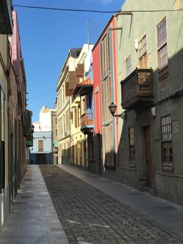 Street in the old town of Las Palmas Gran Canaria