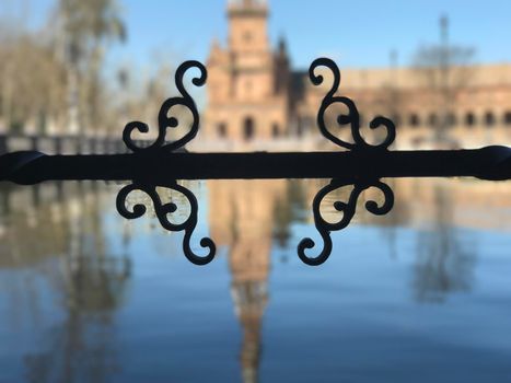 Plaza de Espana in Seville Spain