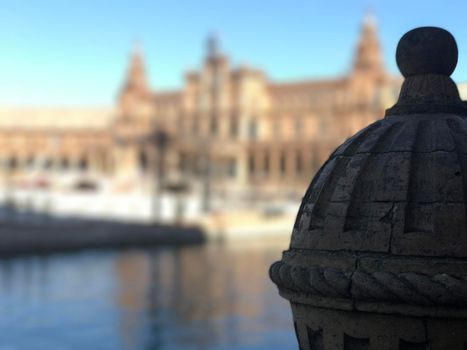 Plaza de Espana in Seville Spain