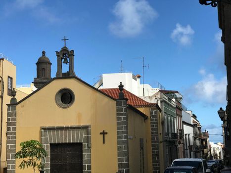 Plaza del Espiritu Santo in Las Palmas Gran Canaria Canary Islands Spain