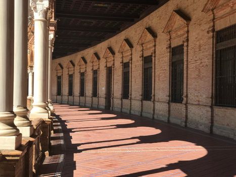 Plaza de Espana in Seville Spain