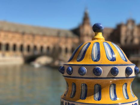 Plaza de Espana in Seville Spain