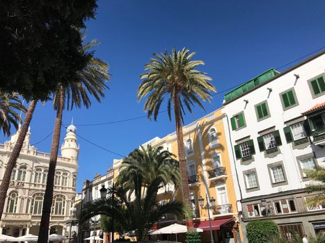 Gabinete Literario at Plaza de Cairasco Las Palmas Gran Canaria Canary Islands Spain