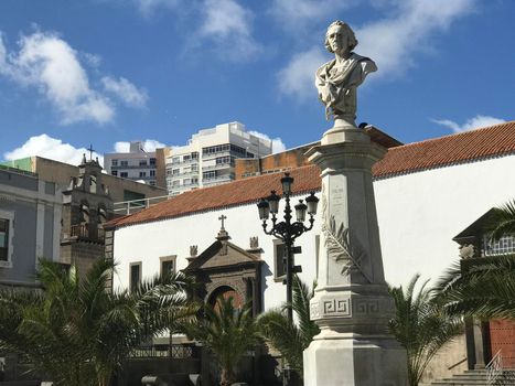 Plaza de san francisco in Las Palmas Gran Canaria Canary Islands