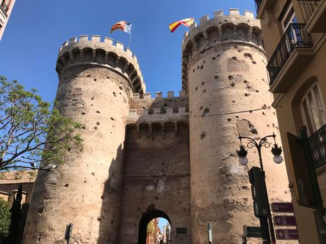 The Quart Towers in Valencia Spain