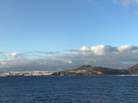 Gran Canaria seen from sea