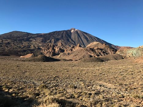 Mount Teide a volcano on Tenerife in the Canary Islands