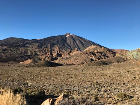 Mount Teide a volcano on Tenerife in the Canary Islands