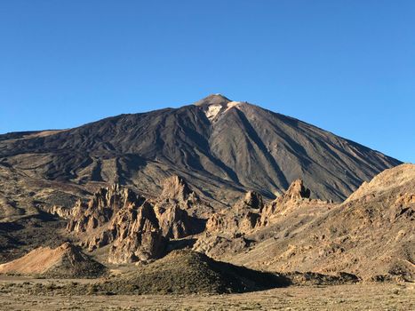 Mount Teide a volcano on Tenerife in the Canary Islands