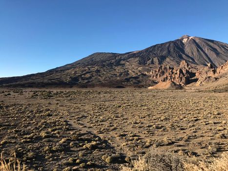 Mount Teide a volcano on Tenerife in the Canary Islands