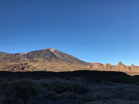 Mount Teide a volcano on Tenerife in the Canary Islands