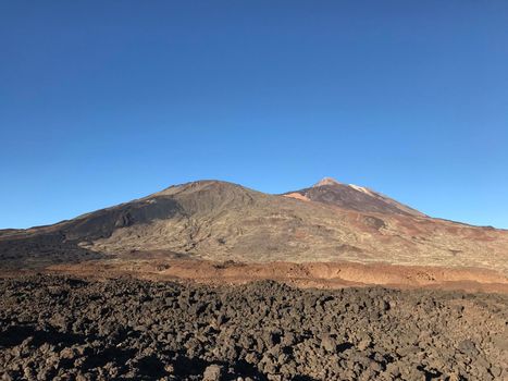 Mount Teide a volcano on Tenerife in the Canary Islands