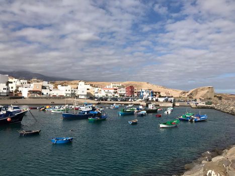 The harbour in San Miguel de Tajao Tenerife