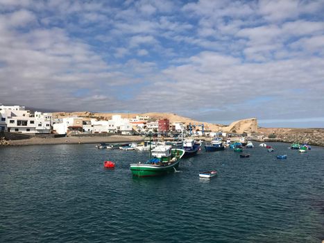 The harbour in San Miguel de Tajao Tenerife