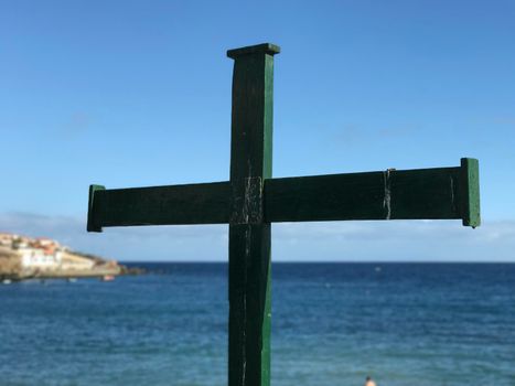 Cross at Poris de Abona Tenerife Canary Islands