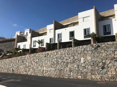 Houses at Poris de Abona Tenerife Canary Islands