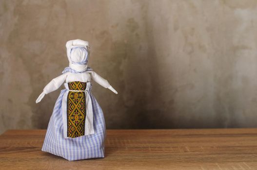 traditional Ukrainian motanka doll handmade