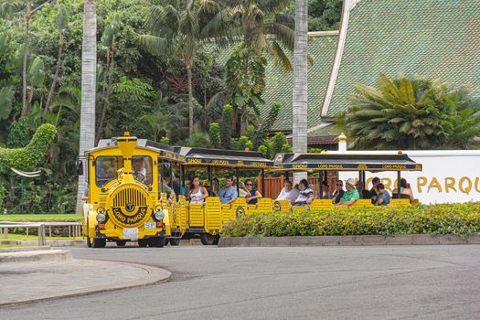 Spain, Tenerife - 09/17/2016: sightseeing train. Stock photography