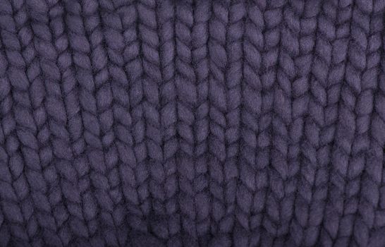 knitted scarf graphite color background