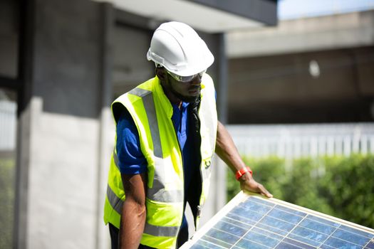 maintenance engineer, Solar energy systems engineer perform analysis solar panels