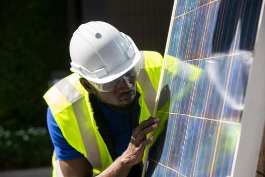 maintenance engineer, Solar energy systems engineer perform analysis solar panels