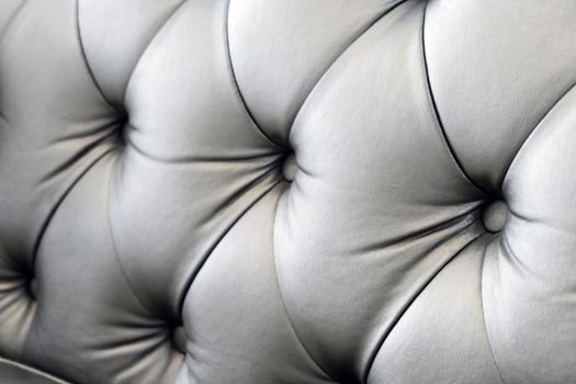 Detail image of vintage of leather sofa