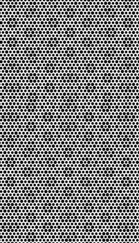 Black and white dots halftone abstract illustration full frame background.