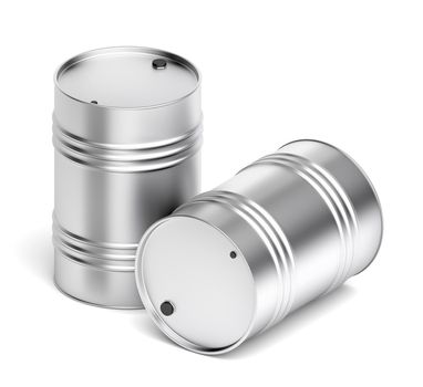 Steel barrels for fuel, oil and other liquids