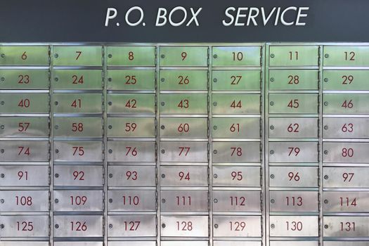 PO box service for customer at Post Office