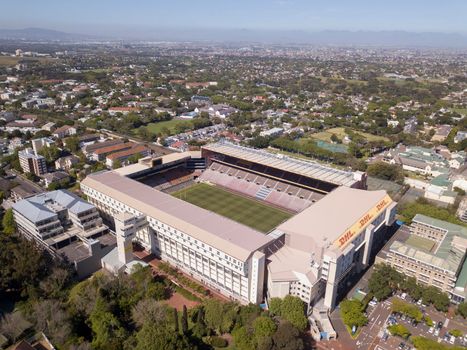 15 October 2020 - Cape Town, South Africa: Newlands rugby stadium in Cape Town, South Africa