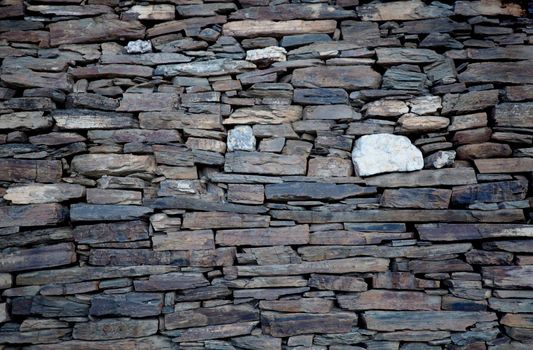Abstract rock wall detail, stonework