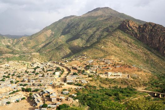 Ethiopian border town of Dewhan, on Ethiopian Eritrean border