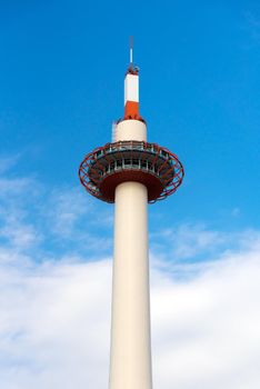 Kyoto Tower the tallest structure in Kyoto,Japan